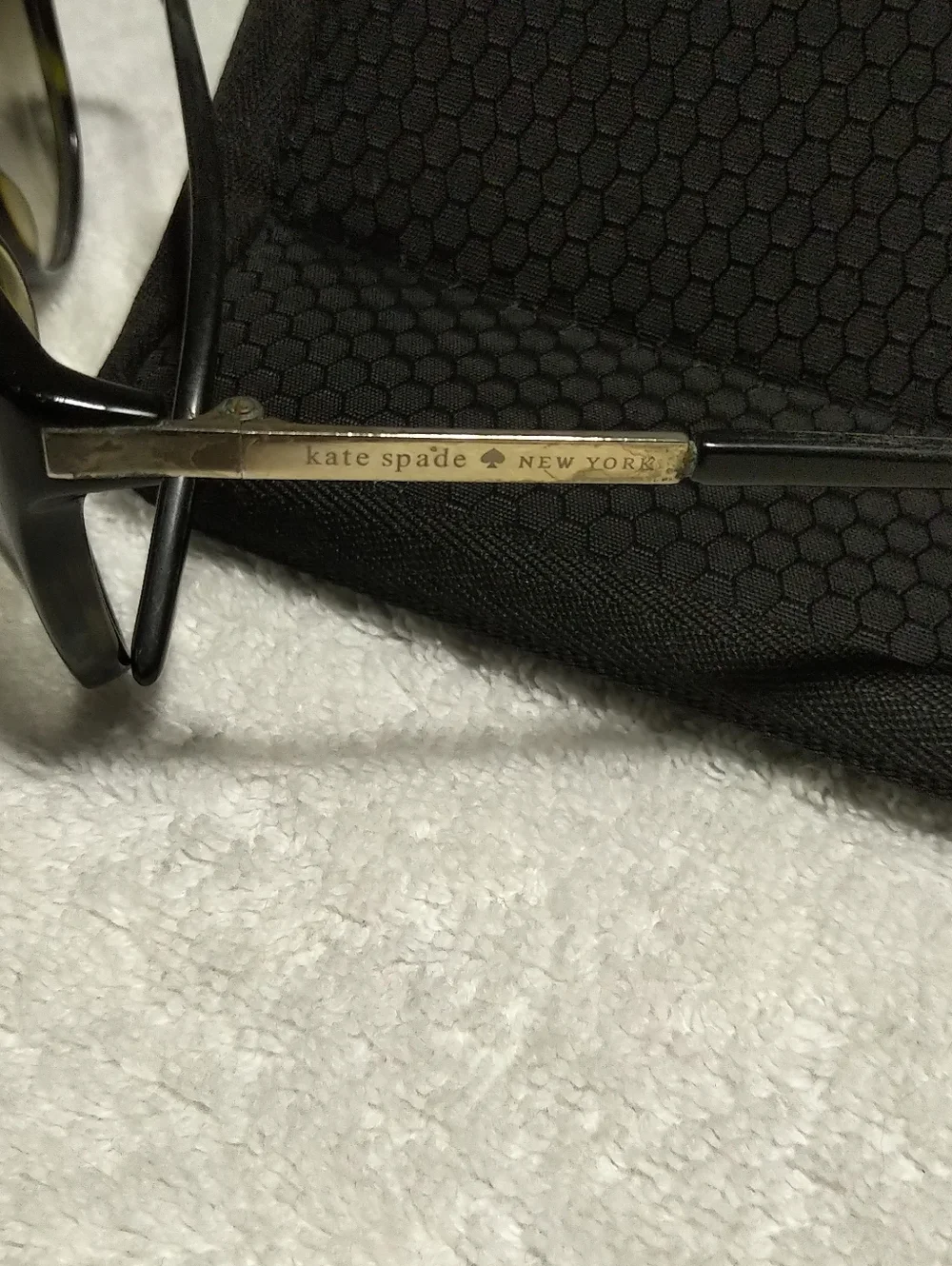 Kate Spade Dark Brown Gradient Oversized Sunglasses
